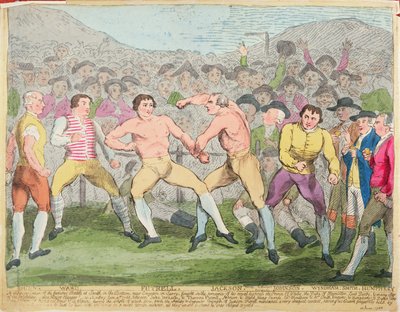 Match de boxe, 10 juin 1788 - English School